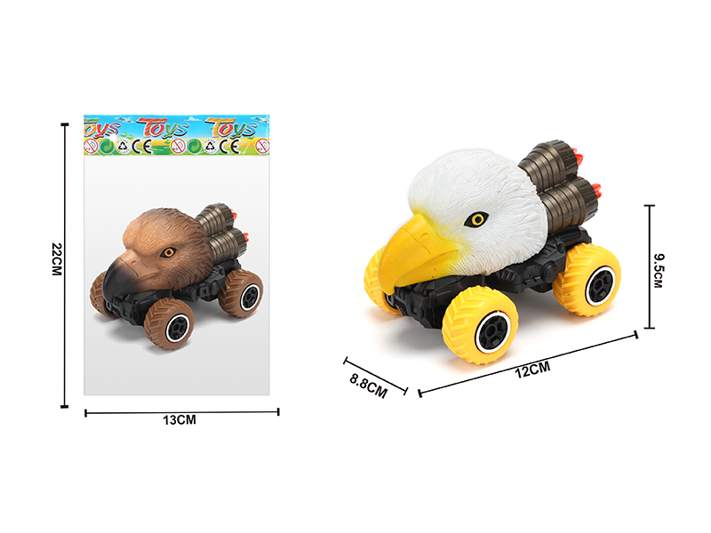 Pull Back Eagle Car