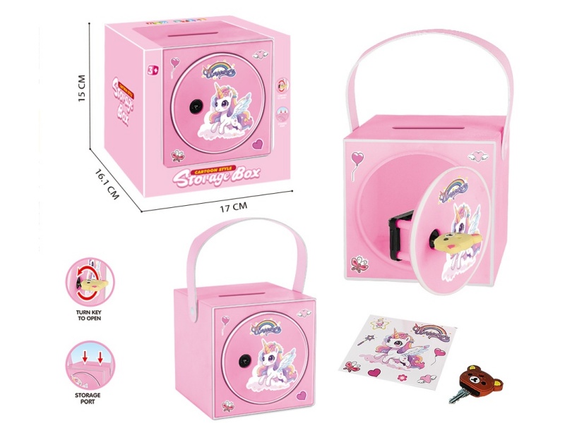 Unicorn Portable Piggy Bank