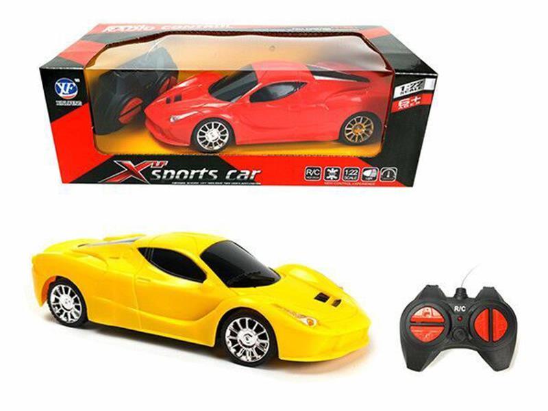 1:22 Ferrari 4-Channel Remote Control Car With Light