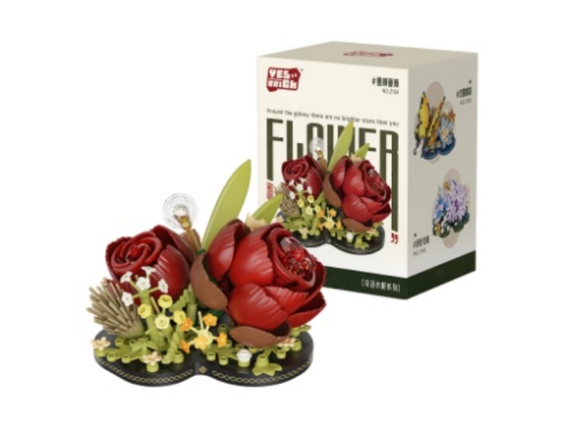 Rose Building Blocks 352PCS