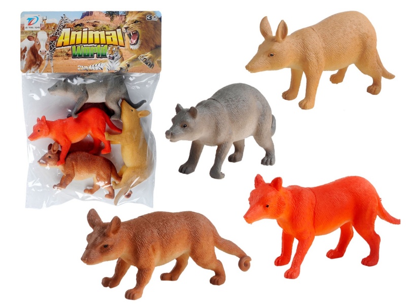 Pvc Simulation Animal 4Pcs