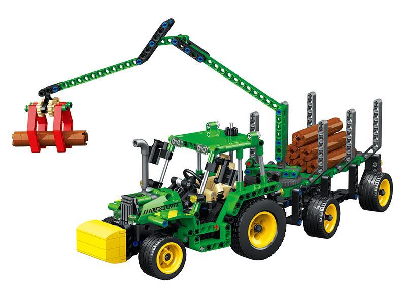 Wooden Transport Vehicle Building Blocks 746pcs