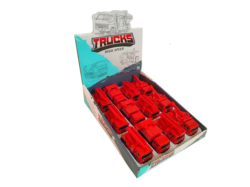 Pull Back Fire Engines 12pcs