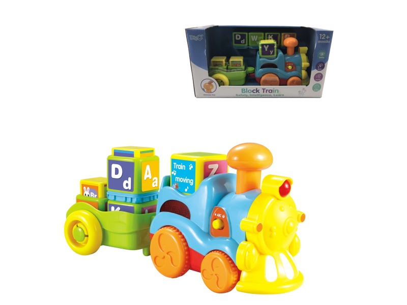 Battery Operate Train Toy with light and music