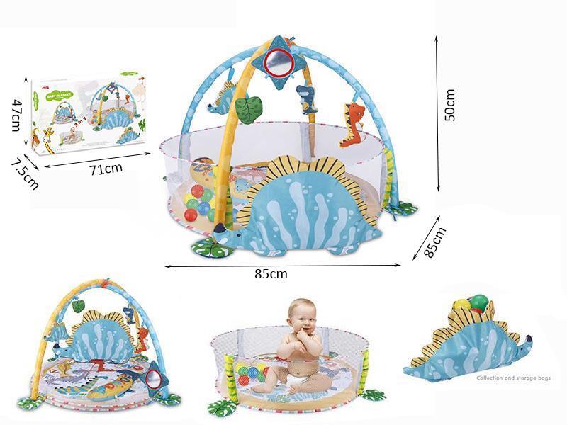 3 In 1 Baby Blanket With Ocean Ball ,Storage Bag