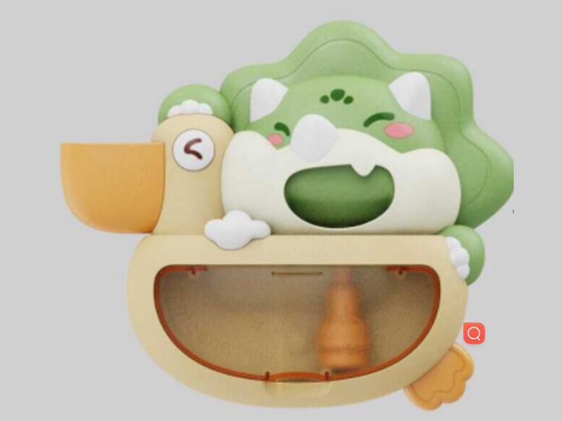 Electric Triceratops Bubble Machine