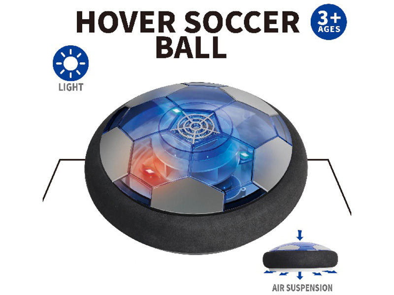 18cm Blue Hovering Soccer Ball With Lights (Battery Model) Without Batteries