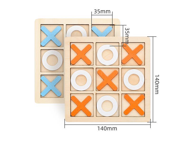 Tic-Tac-Toe Wooden Toy
