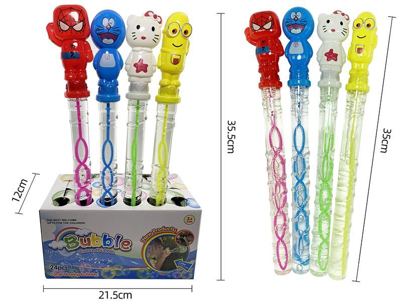 Spider-Man/Doraemon/Hello Kitty/Minions Bubble Sticks 24pcs
