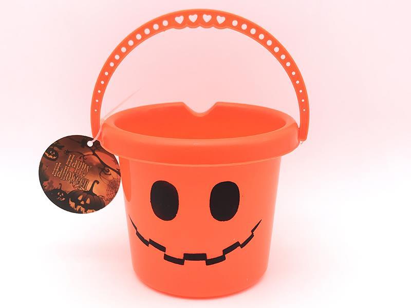 Plastic Pumpkin Barrel