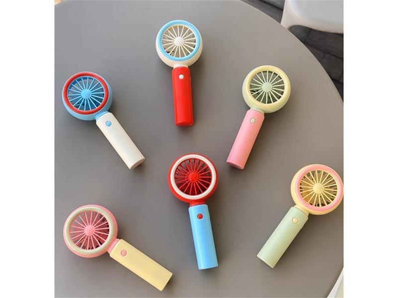 Light Handheld Fan (White Light)