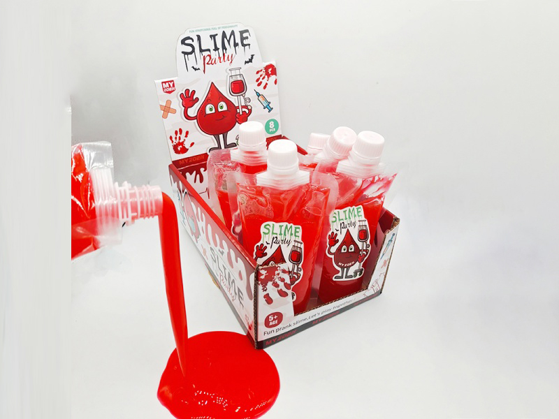 Slime Halloween Blood Bag Snot Paste Prank Toy
