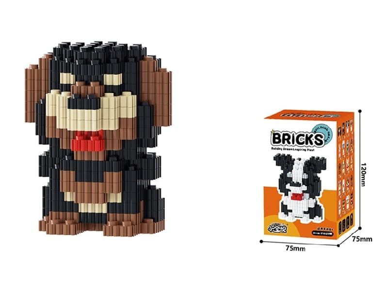 Tibetan Mastiff Building Blocks 349Pcs