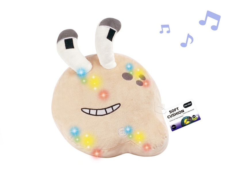 Alphabetic Plush Soothing Pillow - Q