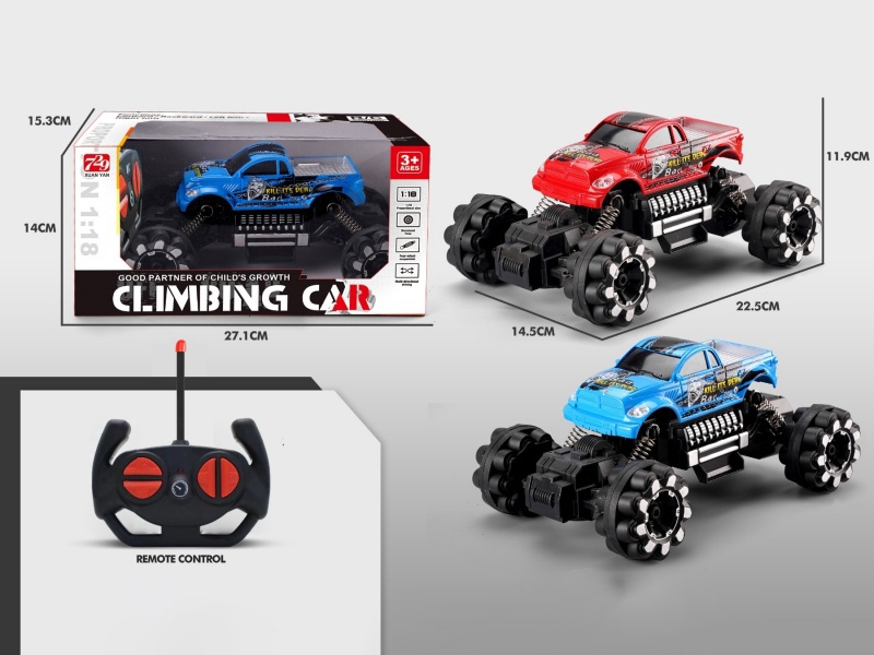 1:18 Graffiti Remote Control Climbing Car