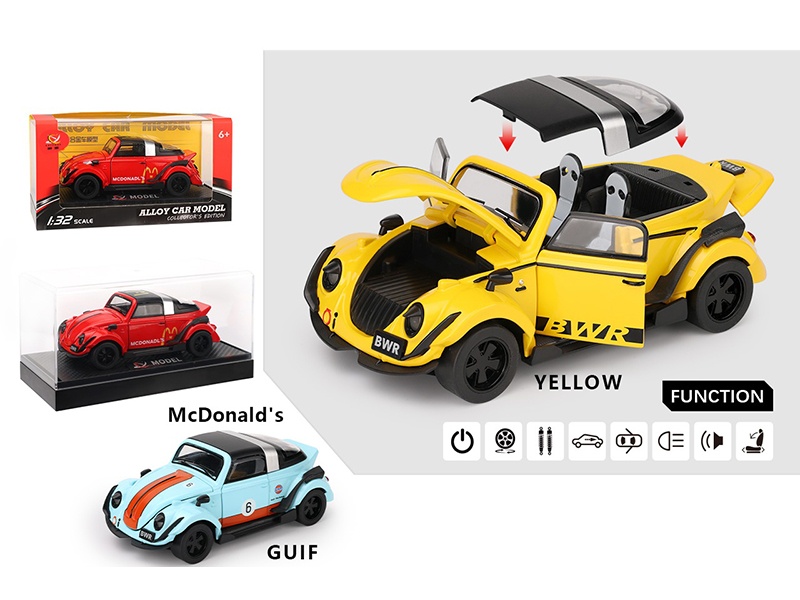 1:32 Volkswagen Beetle Alloy Car Model