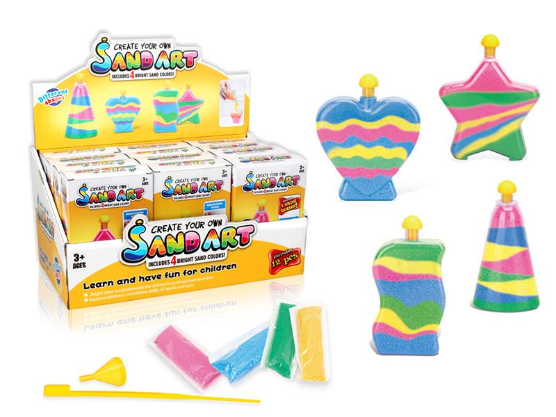 Creative Kids DIY Sand Art 12pcs