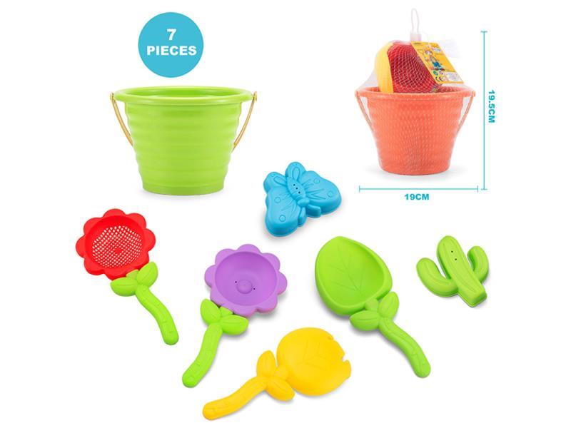7PCS Flower Beach Toys