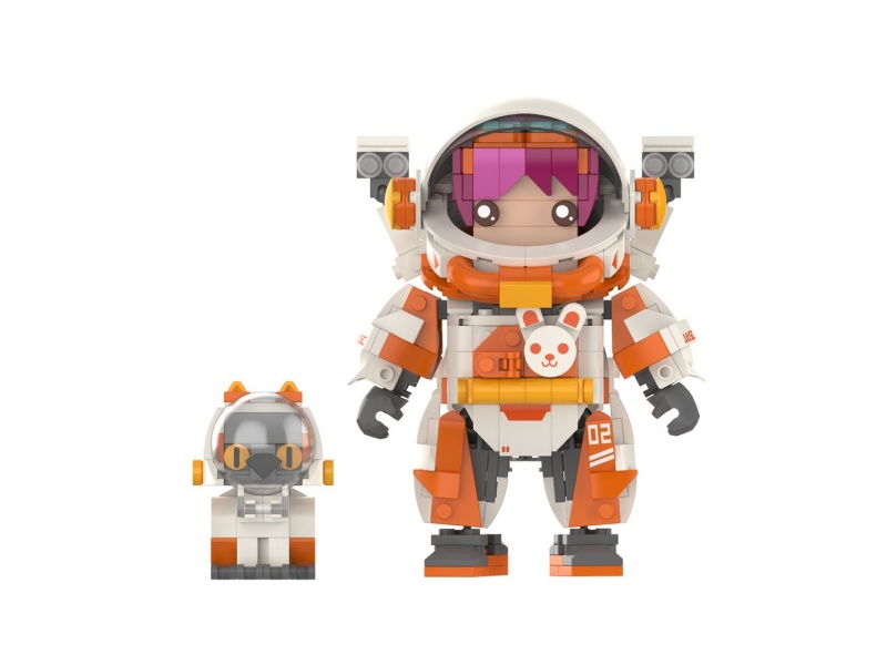 Building Block: X-Pet Astronaut Team