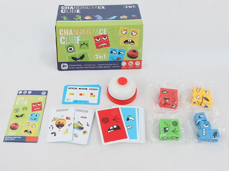 Changing Face Cube 3 In 1