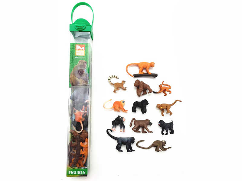 12pcs Mini Monkey Set