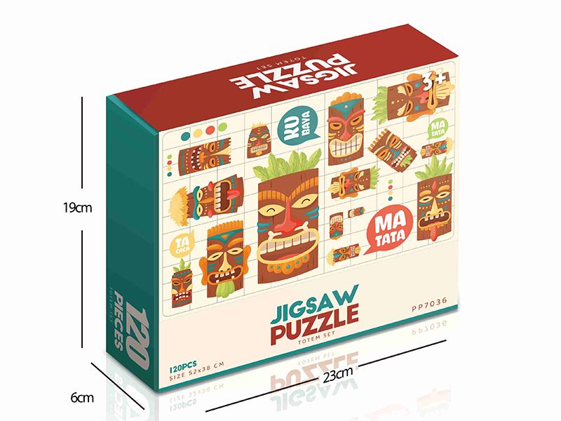 120pcs Jigsaw Puzzle - Totem Set
