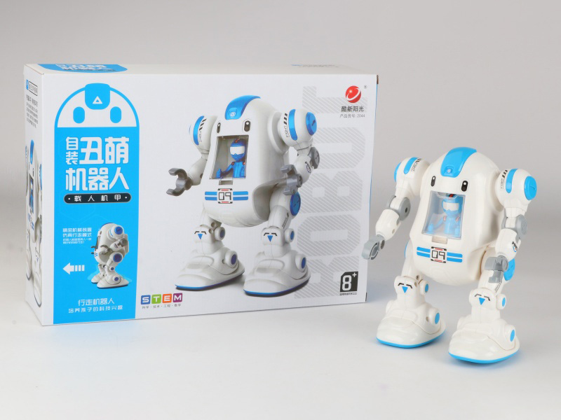 Self-Assembled Electric Cute Robot