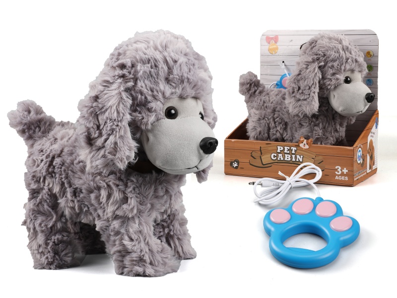 Electric Plush Dog Toy