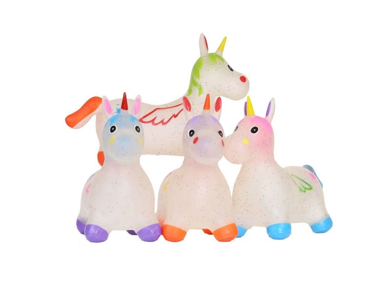 Inflatable King-Size Animal Gold Dust Horse