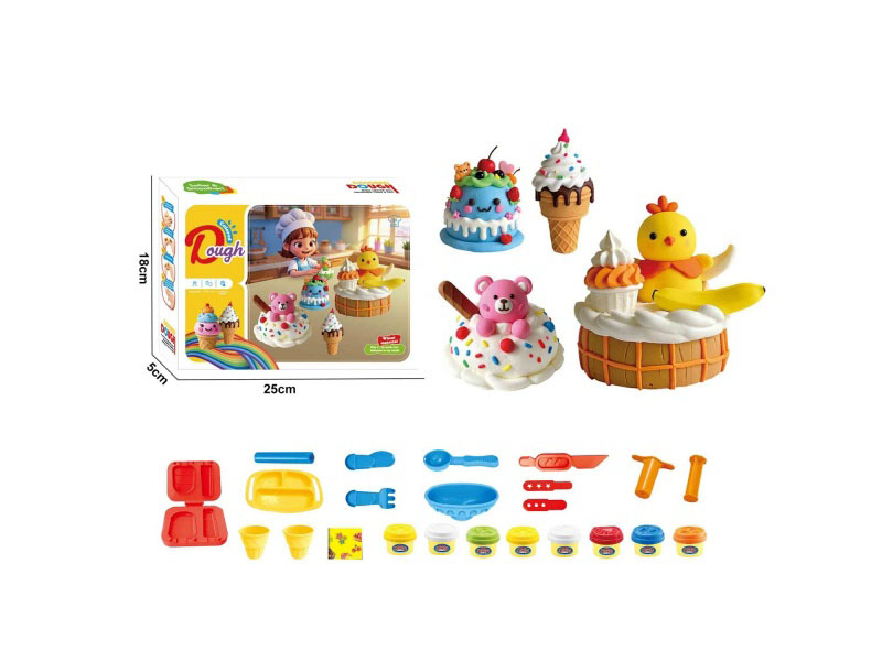 Summer Ice Cream Clay Set