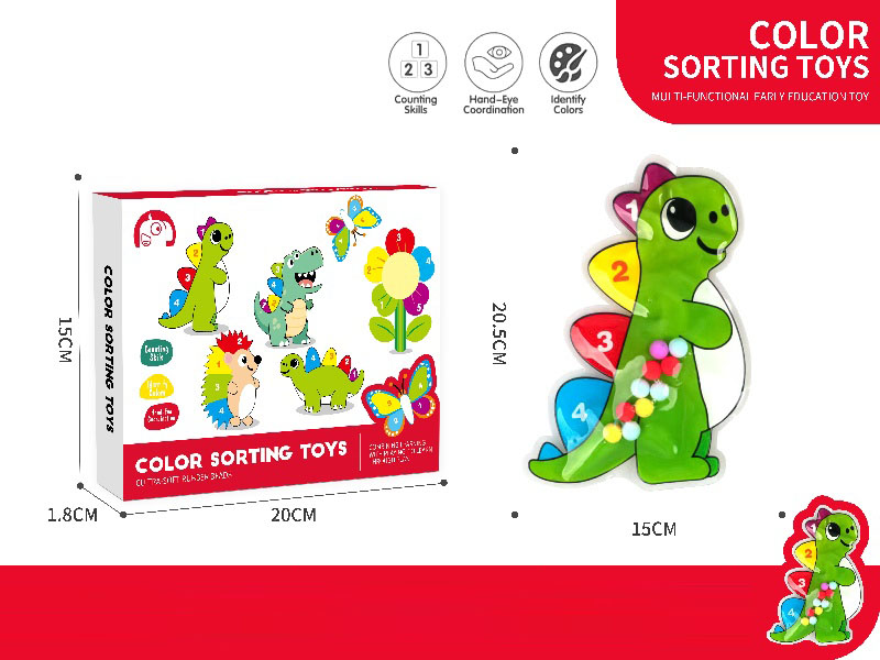 "Puzzle Color Zone: Squeeze The Tyrannosaurus Rex Style.