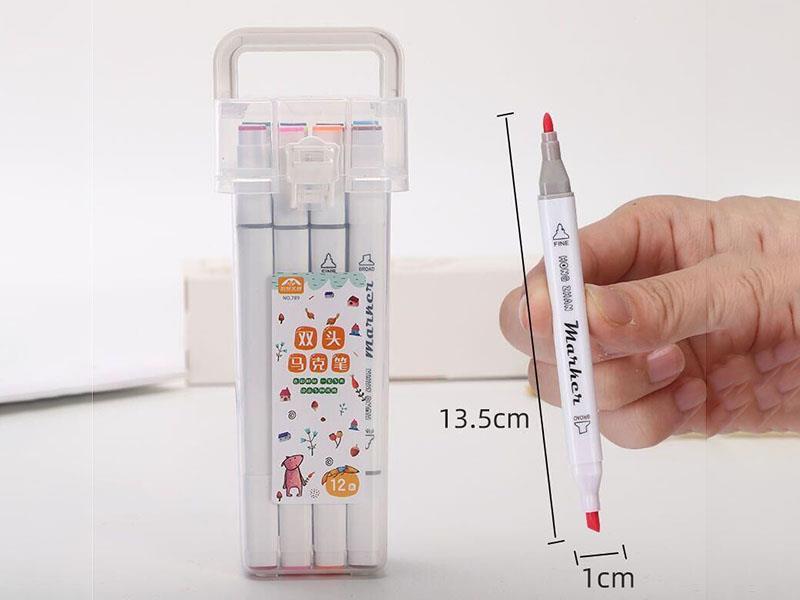 18-Color Double-Ended Marker Pen