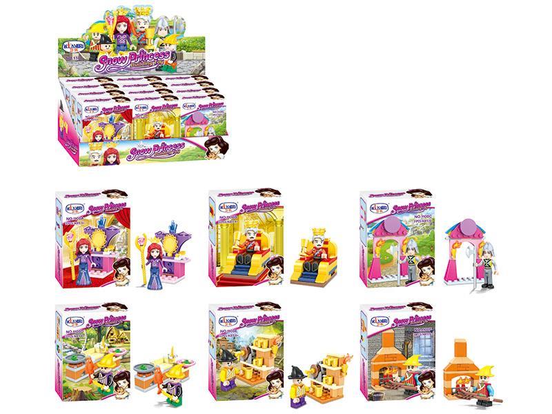 Snow Princess Building Blocks 12pcs/Box