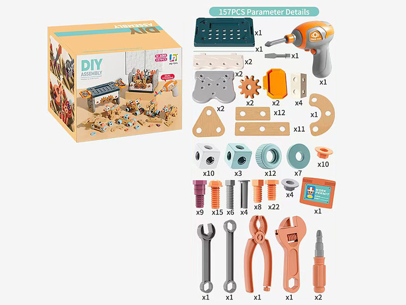 DIY Assembly Tools Set 157pcs