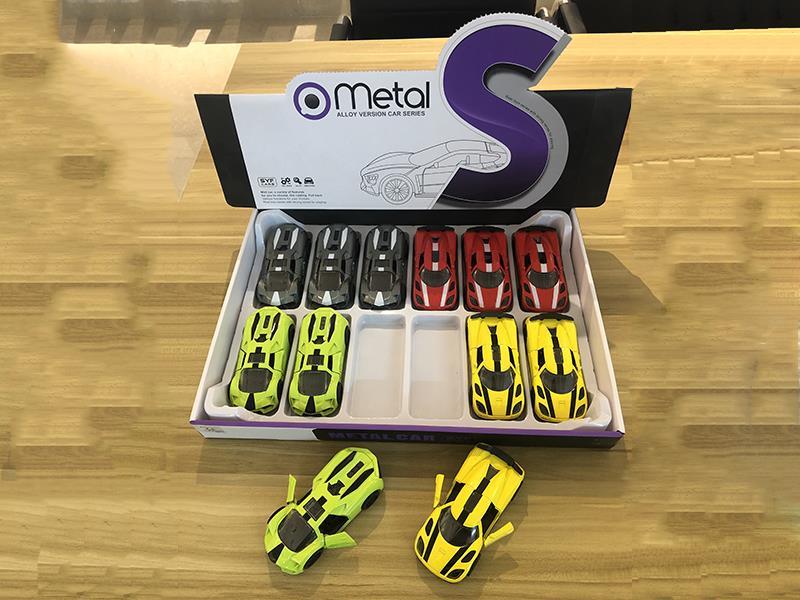 Alloy Pull Back Car(Lamborghini + Koenigsegg)12pcs