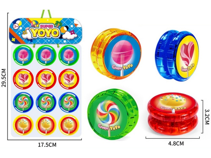 Lollipop Yo-Yo (12Pcs)