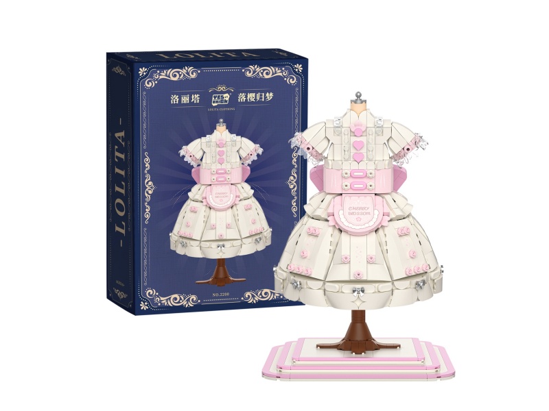 Lolita Clothing Building Blocks 1605PCS