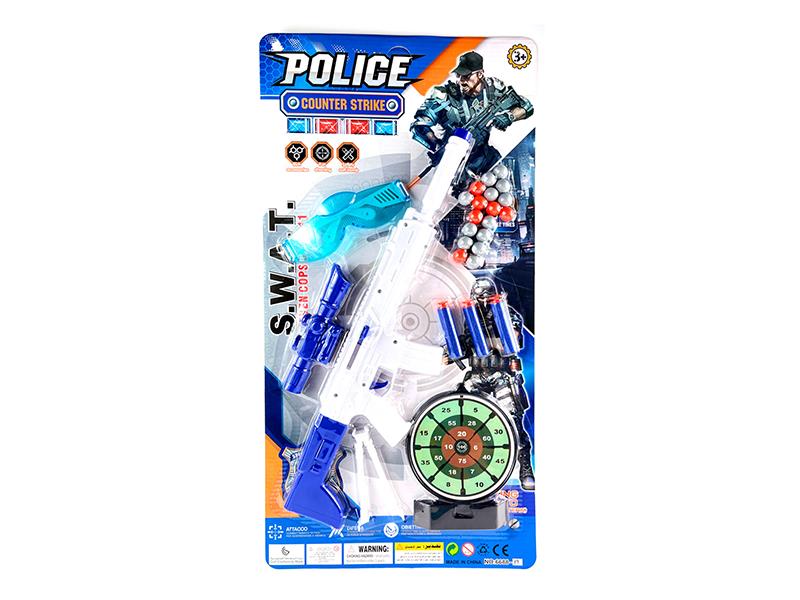 Ping-Pong Ball & Soft Bullet  Gun Set