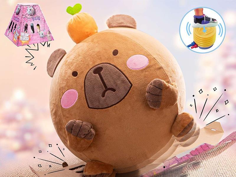 Surprise Magic Ball Capybara Plush Doll