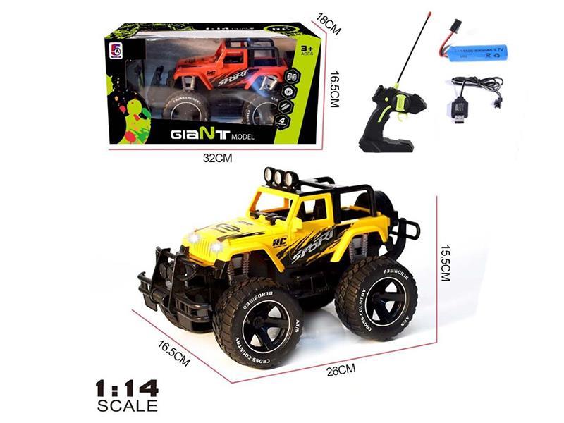 1:14 4CH Remote Control Jeep Truck