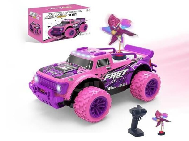1:20 2.4G Remote Control High-Speed Car(Pink)