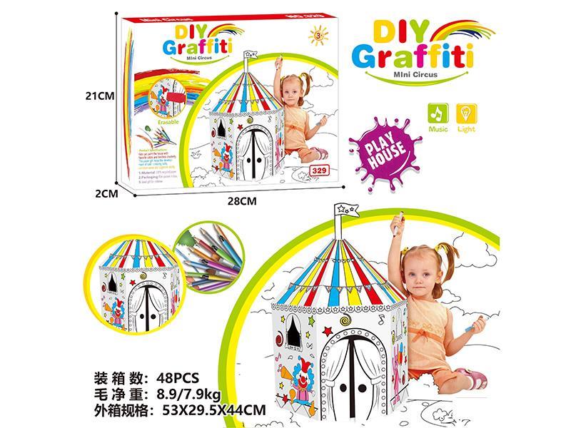 DIY Graffiti Mini Circus