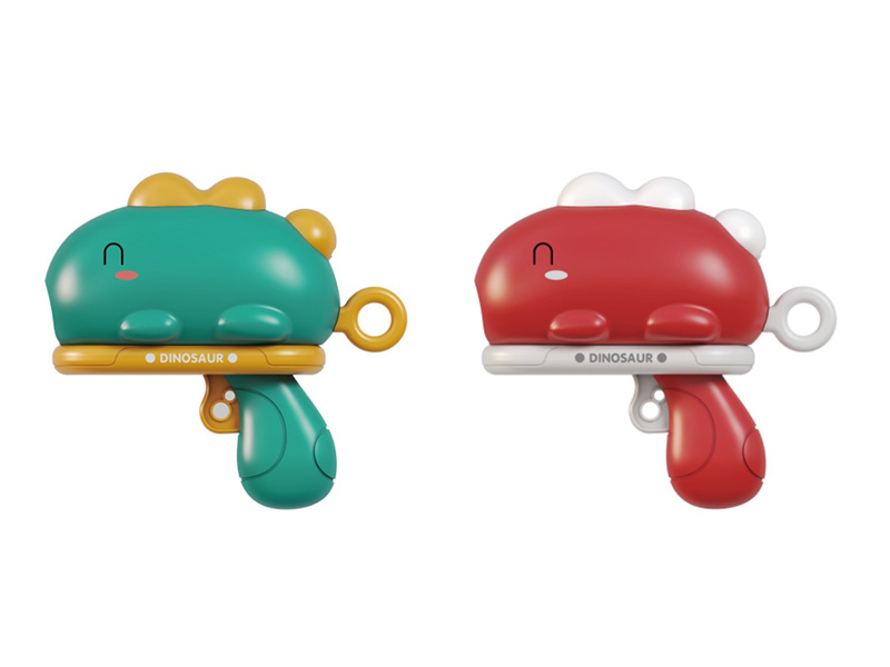 Dinosaur Ball Gun Single Shot Target - (Red/Green)Small