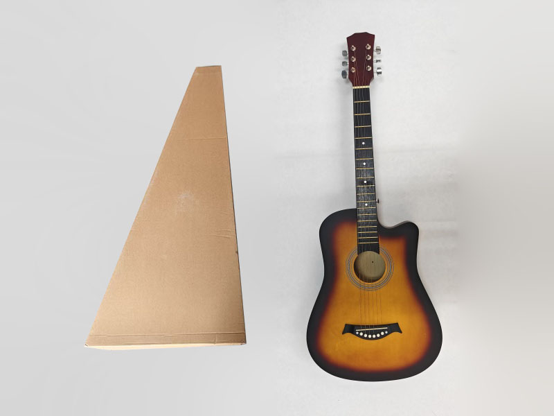 Matte Folk Wooden Guitar