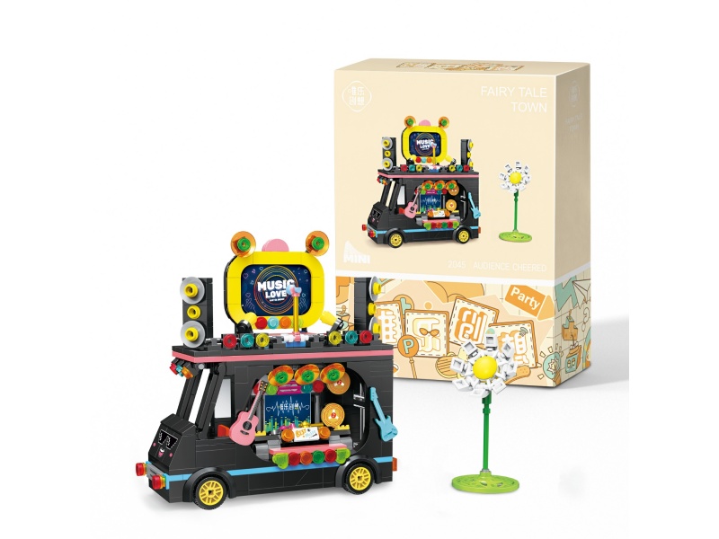 Audience Cheered Building Blocks 479pcs