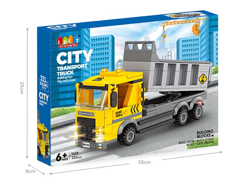 City Transport Truck Building Blocks 333pcs