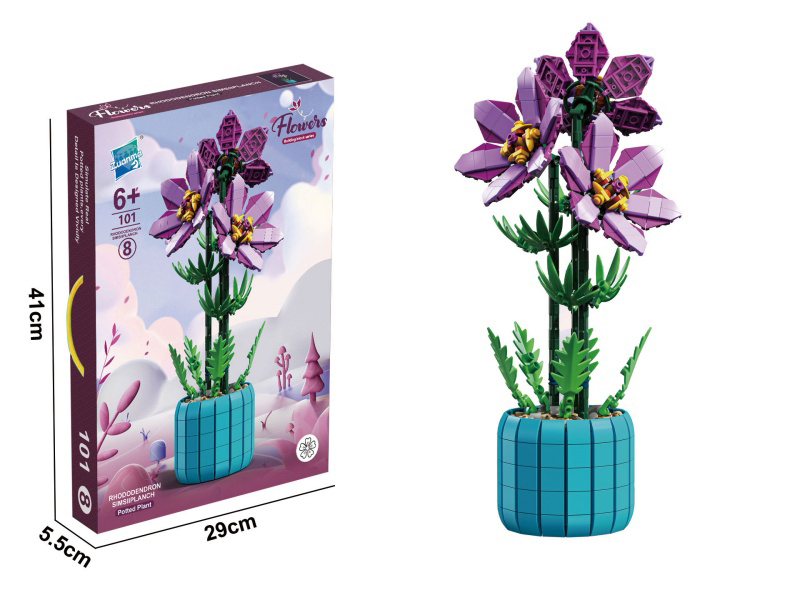 Dujuan Flower Building Blocks (798 Pieces)798 Pieces