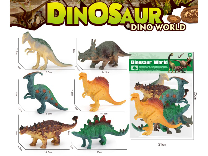 6-Piece Dinosaur Set