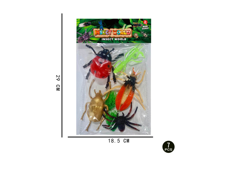 Insect Combination: 7 Pcs