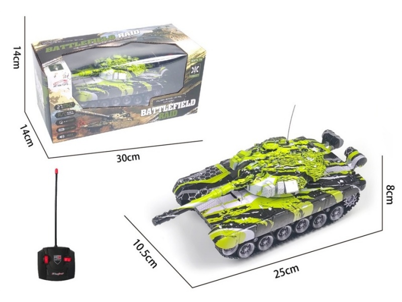 4-Channel  Tank Graffiti With Light And  Music